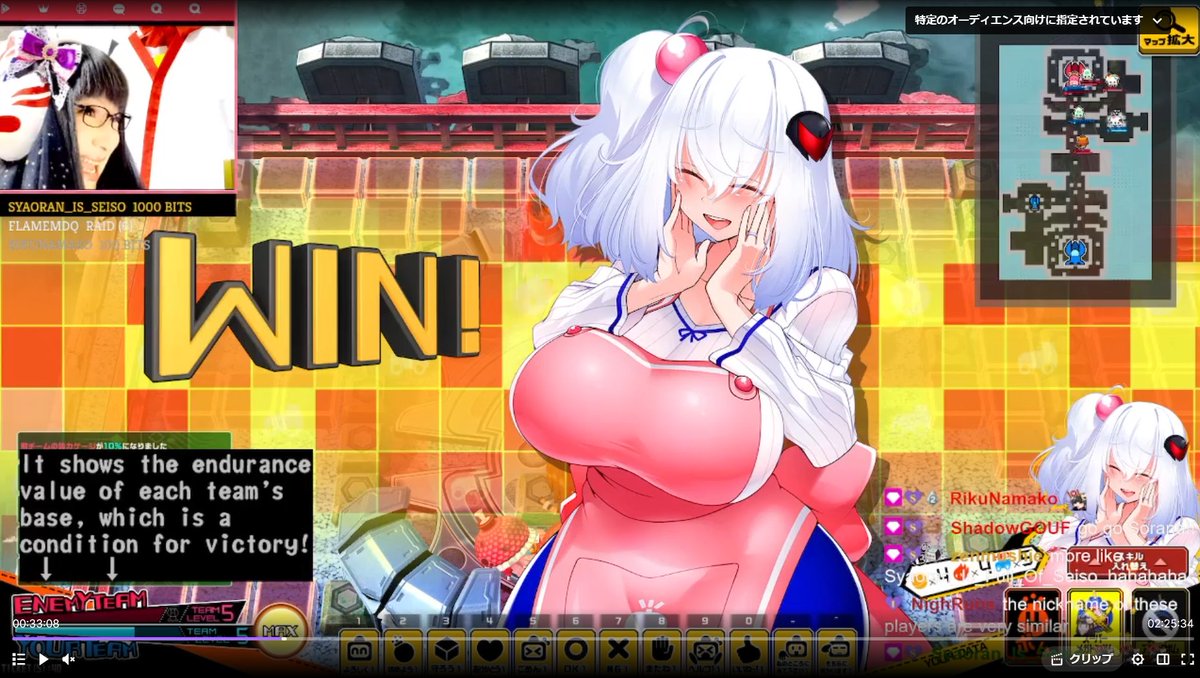 SORANA_xxxx🇯🇵 (@sorana_xxxx) on Twitter photo I bought a LAN cable and restored the network😅
GGs in #BomberGirl💣
I got a new character thanks to overtime pay power✌️✌️
Thanks for your support🥰
Bits:<a href="/RikuNamako/">Riku Namako | DJ | ⓥ</a> <a href="/Eain_Li_Syaoran/">Syaoran is Pure?🤔</a> <a href="/zenmushie/">zenmushie</a>
RAID‼️:
<a href="/NighRuns/">NighRuns⚡</a>🇨🇱
twitch.tv/nighruns
<a href="/Deadly_Miho/">デッドリー美保 🐍 ENVtuber | 新人Vtuber</a>🇩🇪 I bought a LAN cable and restored the network😅
GGs in #BomberGirl💣
I got a new character thanks to overtime pay power✌️✌️
Thanks for your support🥰
Bits:<a href="/RikuNamako/">Riku Namako | DJ | ⓥ</a> <a href="/Eain_Li_Syaoran/">Syaoran is Pure?🤔</a> <a href="/zenmushie/">zenmushie</a>
RAID‼️:
<a href="/NighRuns/">NighRuns⚡</a>🇨🇱
twitch.tv/nighruns
<a href="/Deadly_Miho/">デッドリー美保 🐍 ENVtuber | 新人Vtuber</a>🇩🇪