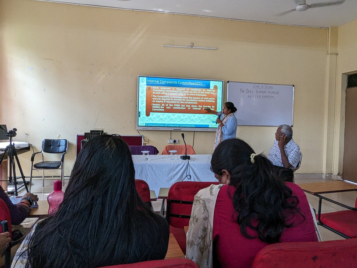 kv_iitkgp's tweet image. 🌟✨ A CPD session on Competency-Based Learning highlighted the use of CBQs to develop real-life skills. Also featured: a POSH talk by Ms. Nabaneeta Das. 🤝🌼
#CompetencyBasedLearning #CBQs #TeacherDevelopment #LifelongLearning #POSH #EmpoweringEducation
@EduMinOfIndia
@KVS_HQ
