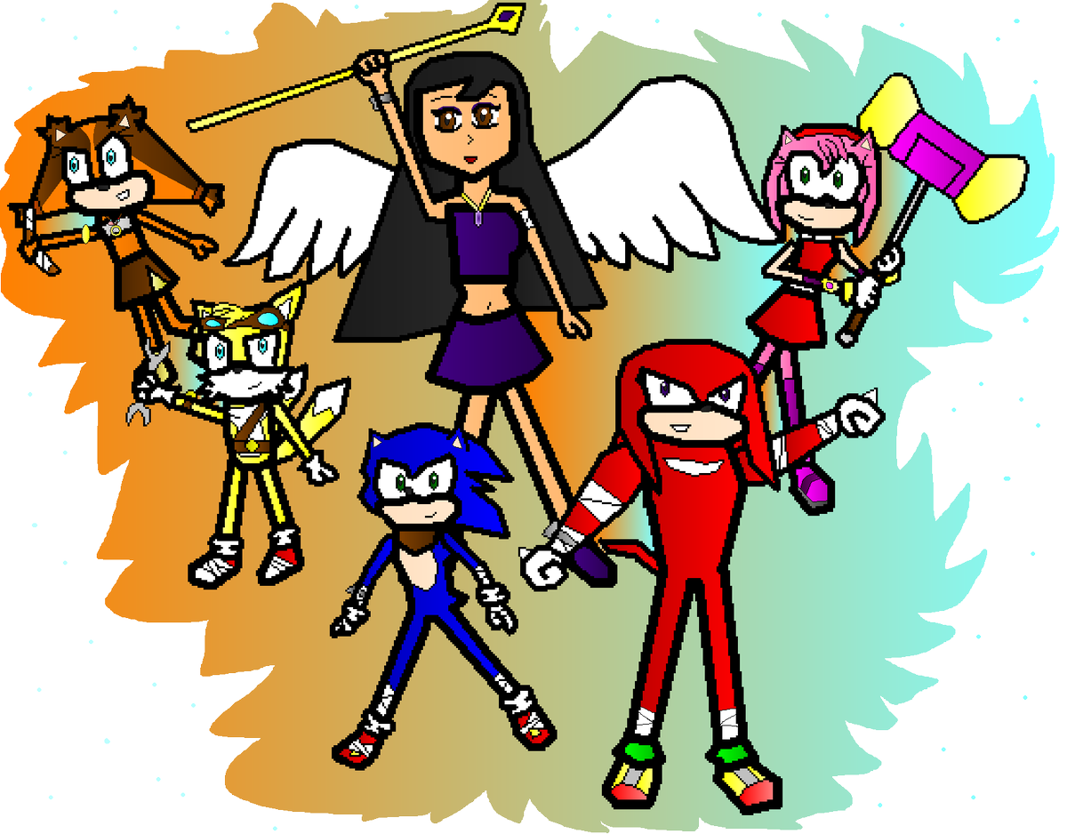PSofia254's tweet photo. Team Sonic Fire and Ice
#SonicBoom #SonicTheHedgehog #AmyRose #KnucklesTheEchidna #TailsTheFox #StickTheBadger https://t.co/wvssDlwuNX