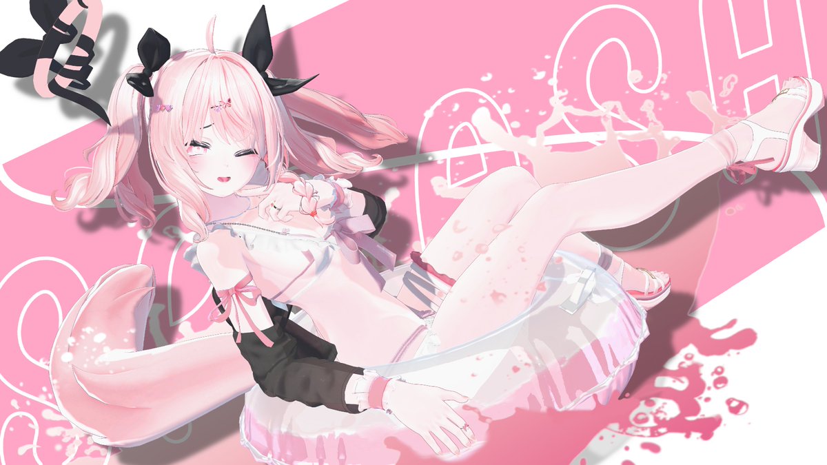 Rem0512_VRC's tweet image. 水着だー! 🩷🤍
#VRChat #Shinano3D