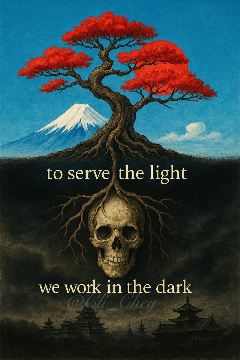 Cli_Chey's tweet image. 👁️To serve the light… 
We work in the dark.
🪬👁️‍🗨️🪬

(This took me 4 hours to make and I’m still not happy with it. I’ll try to rework it tomorrow.)