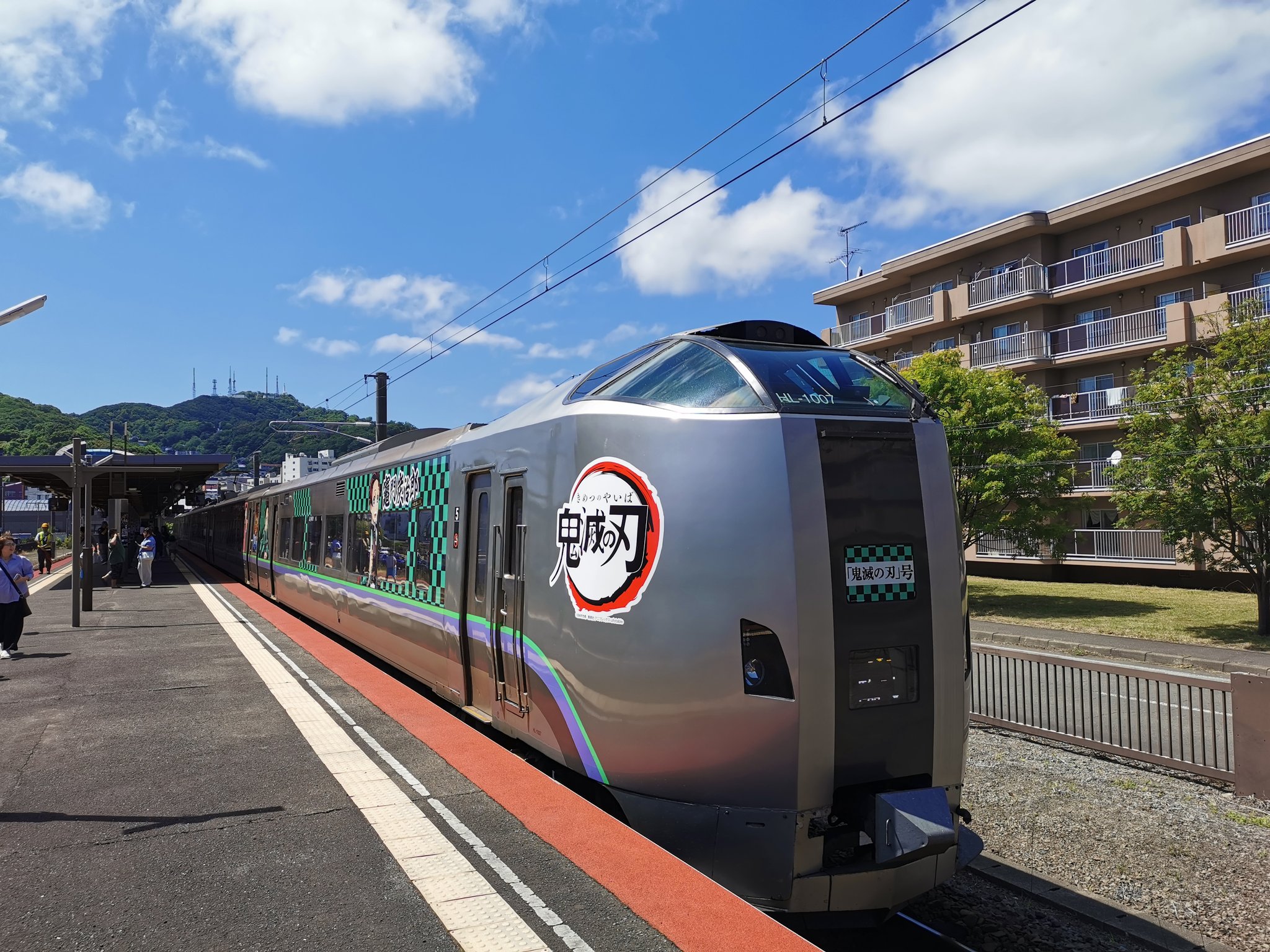 【値下】色紙　誤植有り　室蘭駅電化三周年記念 値下】色紙 誤植有り 室蘭駅電化三周年記念