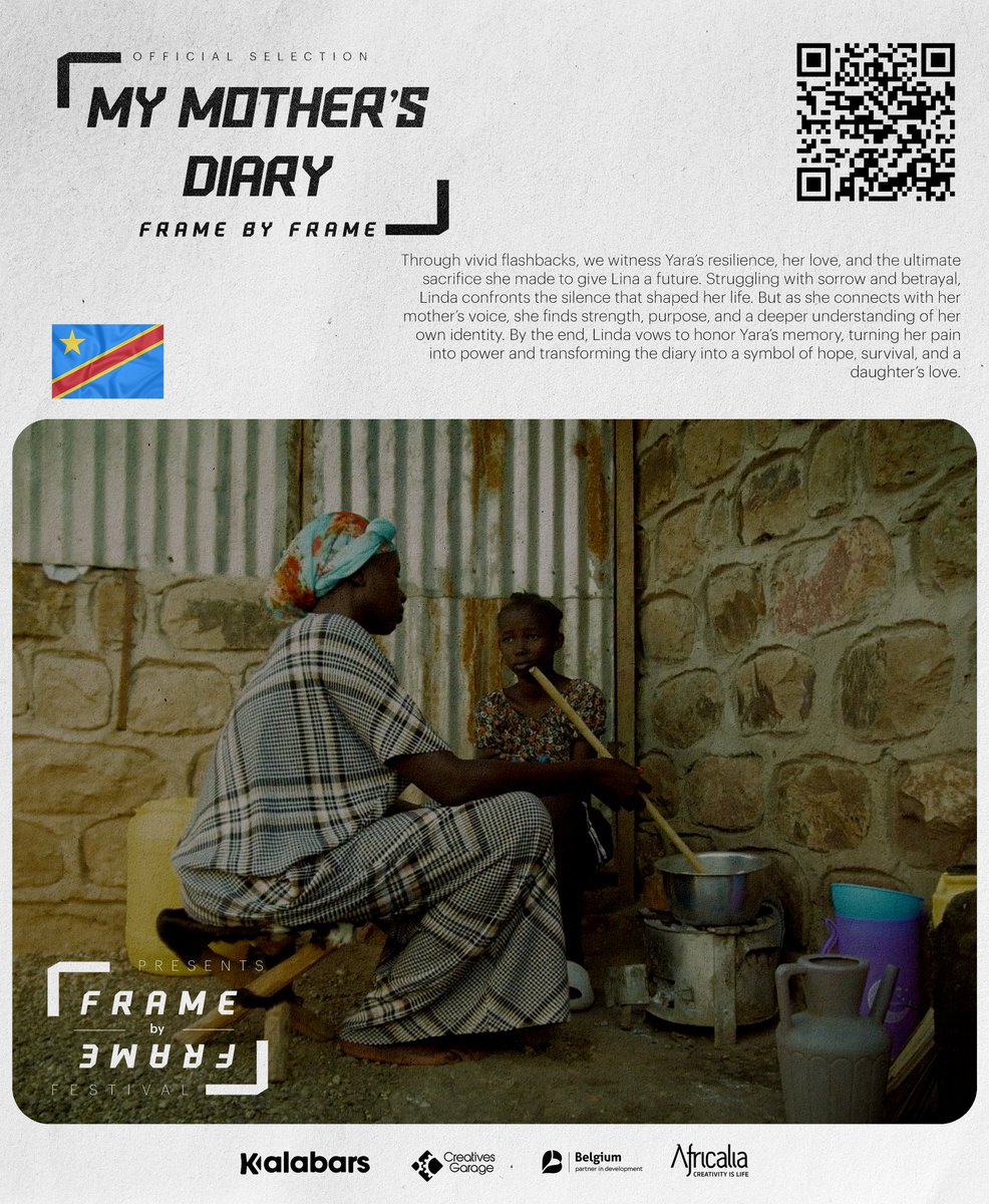 PascalKito1's tweet image. We are thrilled to share that "My Mother’s Diary," our short film, has been officially selected for the Frame by Frame Film Festival! This journey has been deeply personal and powerful, and we're honored that it will be shown alongside impactful stories from around the world.