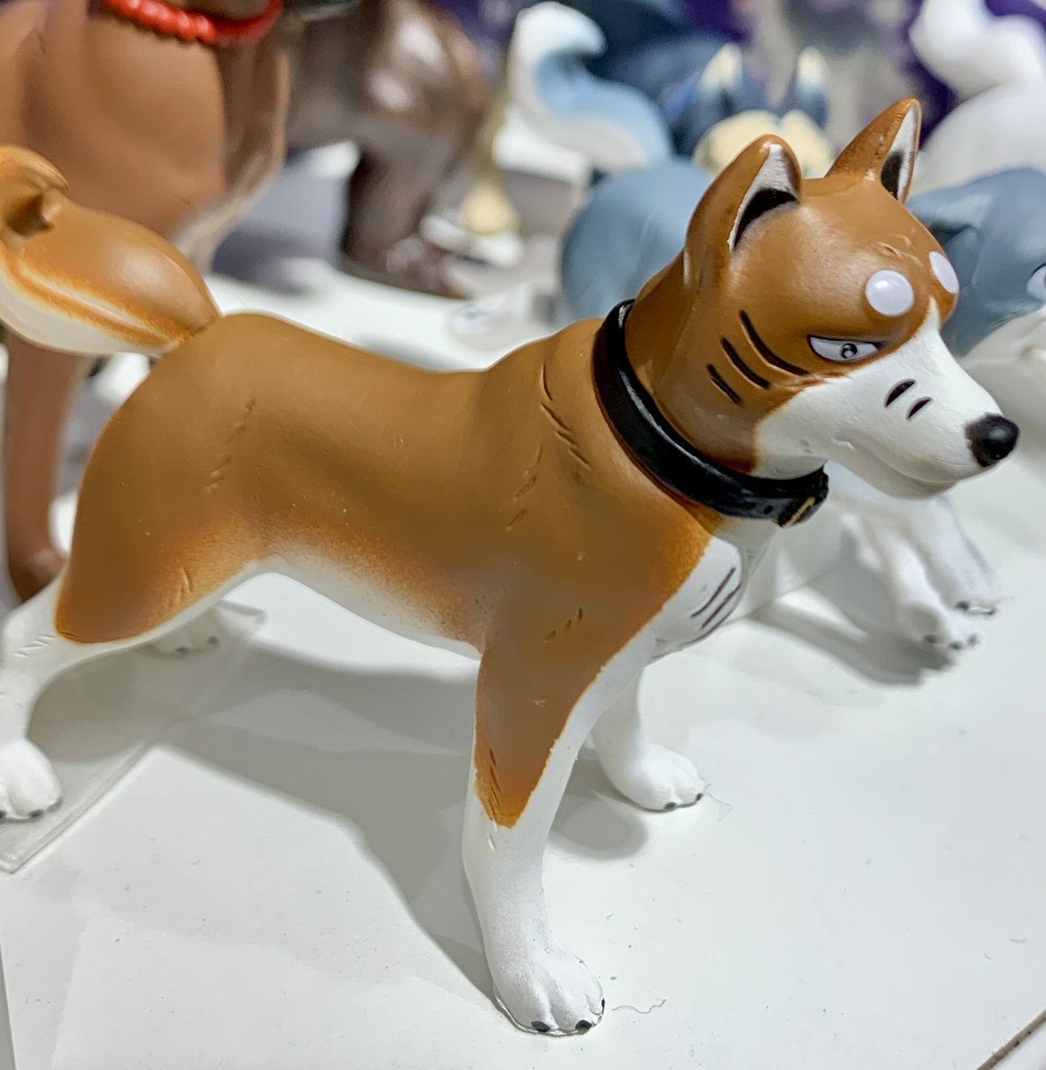 銀牙 -流れ星 銀- フィギュアコレクション完全版 販売中。 漫画の線の