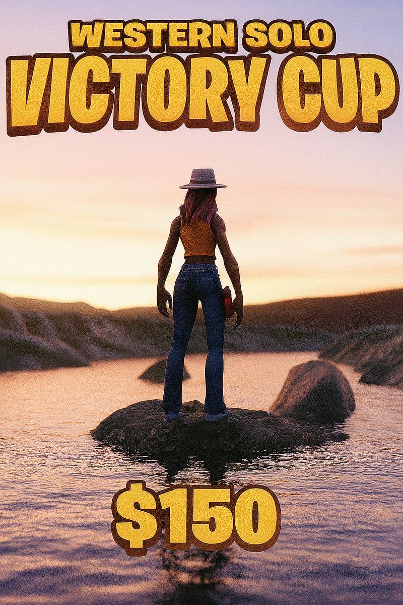 Sunday, July 13th at 1 pm PST. We will be hosting a West Solo Victory Cashcup it will be 3 games an $50 per win. (TO GET INVITED LIKE AND @ FRIEND IN COMMENTS)