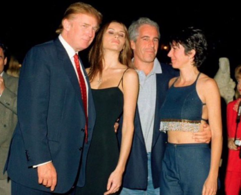 Look at them. So young and happy. Their whole life ahead of them. Filled with love, romance, beautiful Islands, client lists, fraud, bankruptcies, sexual assaults, insurrections, hush money, prison... 

Just four sweet successful humanity-destroying people.