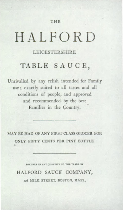 gturner6ppc's tweet image. Here's a mystery for you. Nobody knows what Leicerstershire sauce was like. It might've been like Worcestershire, A-1, Heinz 57, HP, or maybe Arby's sauce. Yet it used to be the best selling steak sauce in the United States. But nobody saved a bottle, and nobody gave a really…