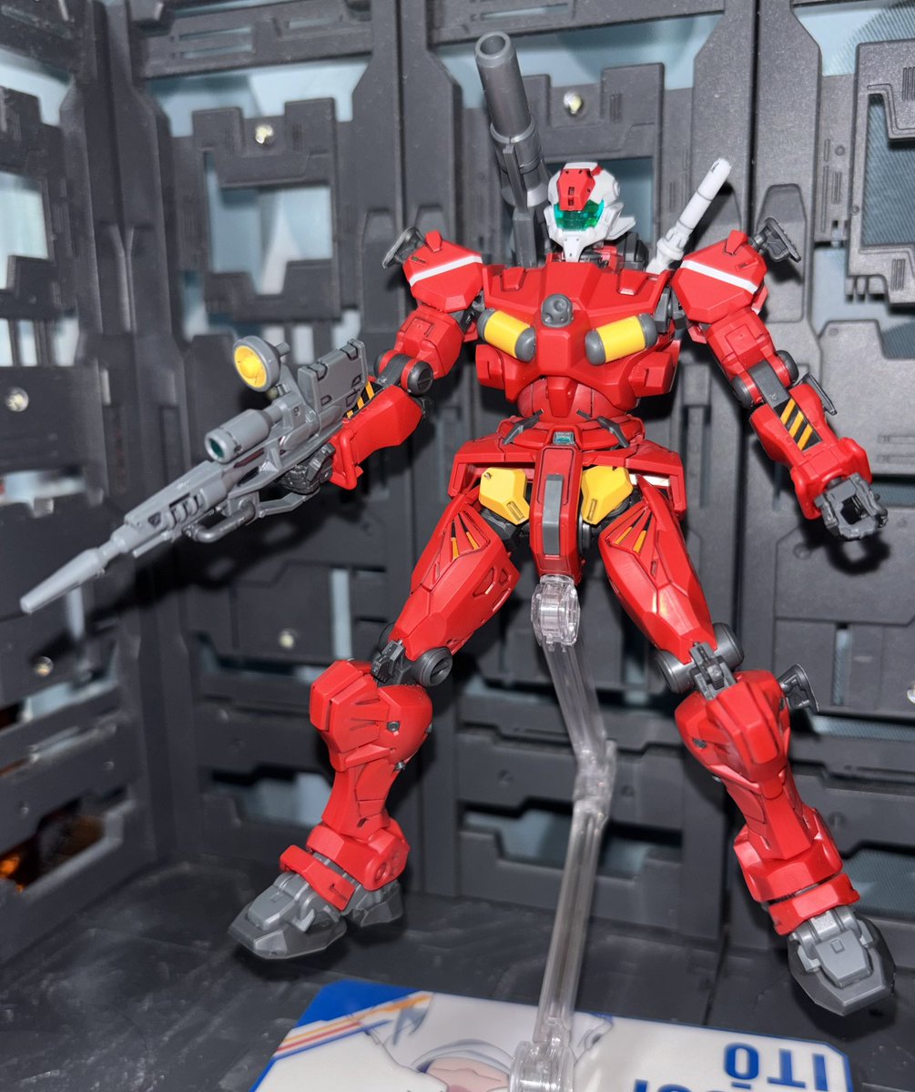 Hideyan021981's tweet image. かっこいい‼️ガンダムと同じ性能ならキャノン付きのが強いんじゃない❓
軽キャノン完成👏👏
#ガンプラ #めこ丸隊 #みりプラ
#ガンプラ好きとつながりたい
#GQuuuuuuX #軽キャノン