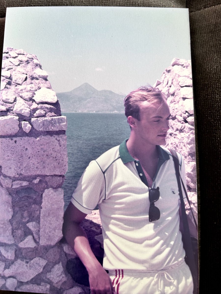 First foreign holiday without the folks. Crete, 1984, with my friend.