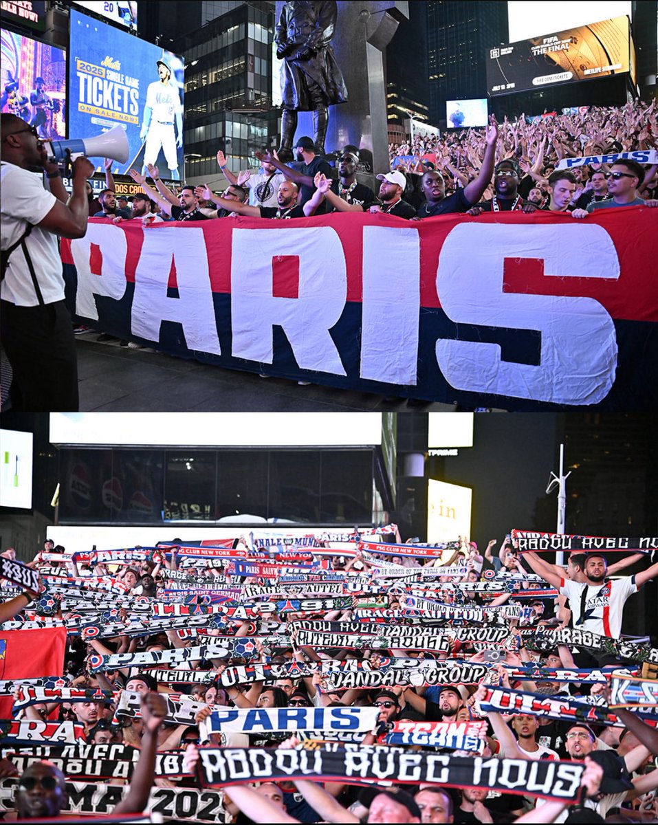 AUTEUIL1991's tweet image. NYC is PARIS 🔴🔵 #AbdouavecNous #Kamapourtoujours #VirageAuteuil @Co_Ultras_Paris partout, toujours,PARIS 🔴🔵