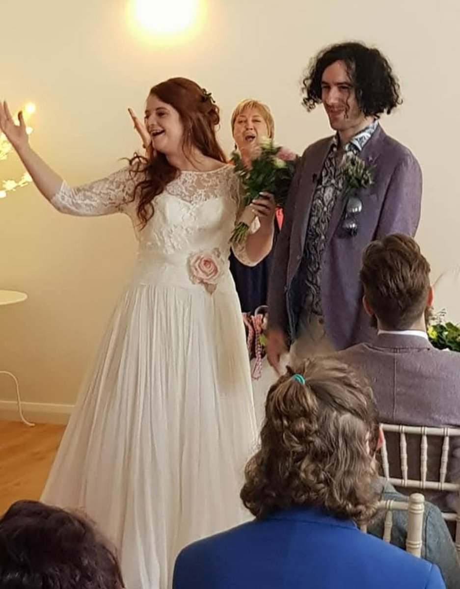 Breaking the glass at our wedding - Mazel tov to the melters. 

Telling me, an Irish woman born in Derry, to go back to Portugal or Brazil because of the origins of my married surname, is one way to show yourself as a xenophobic incel.