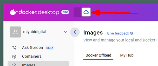 masato4's tweet photo. 🐳Docker Offloadを試しています！ @Docker でコンテナをGPUクラウドにスムーズにオフロードできちゃうみたいです。 https://t.co/NmHKSqVcv3