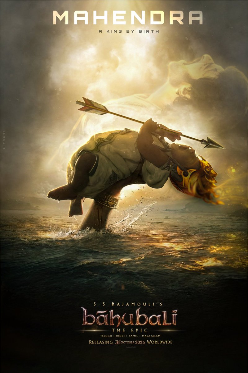 Rig Veda, Mandala 8, Sukta 45: "As soon as the slayer of Vrtra was born, he seized an arrow and asked his mother "who are the wicked and who are the noble?"

Mahendra X Lord Indra

@Baahubali Movie
#Baahubali FanArt