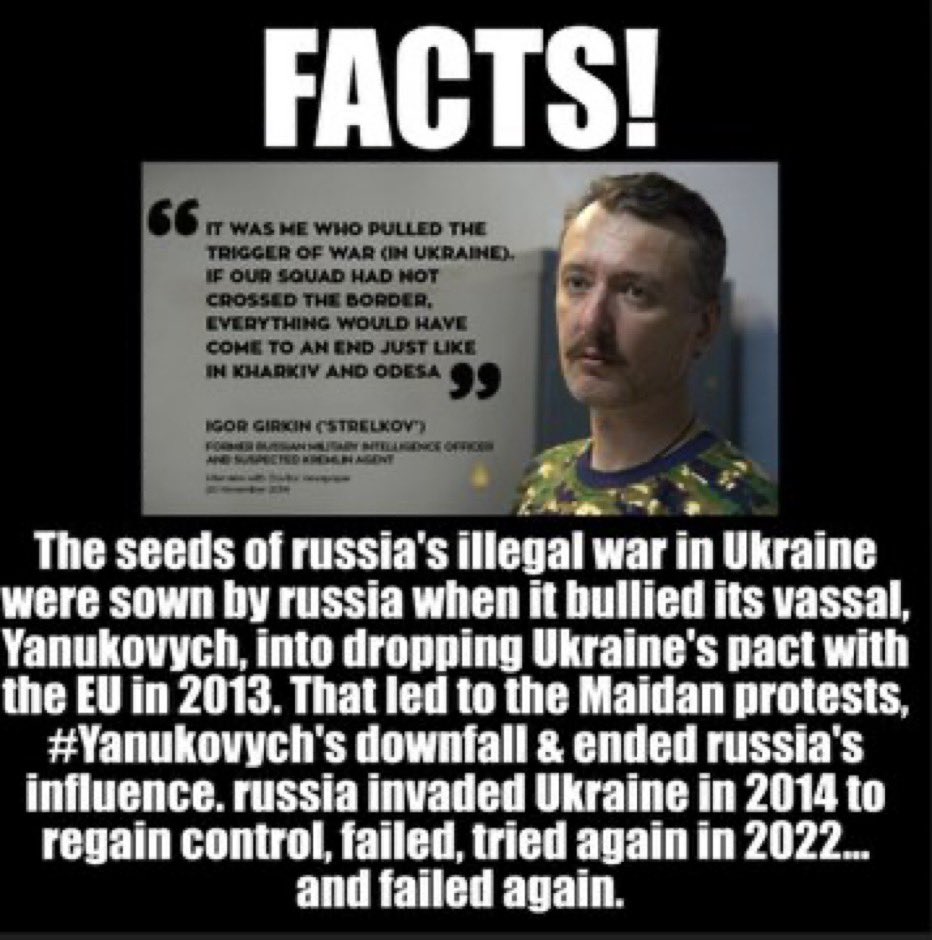 It’s was all been a greedy Putin delusion from the very beginning. We all know Russian can’t win and is too arrogant to back down.  Slava Ukraini 🇺🇦