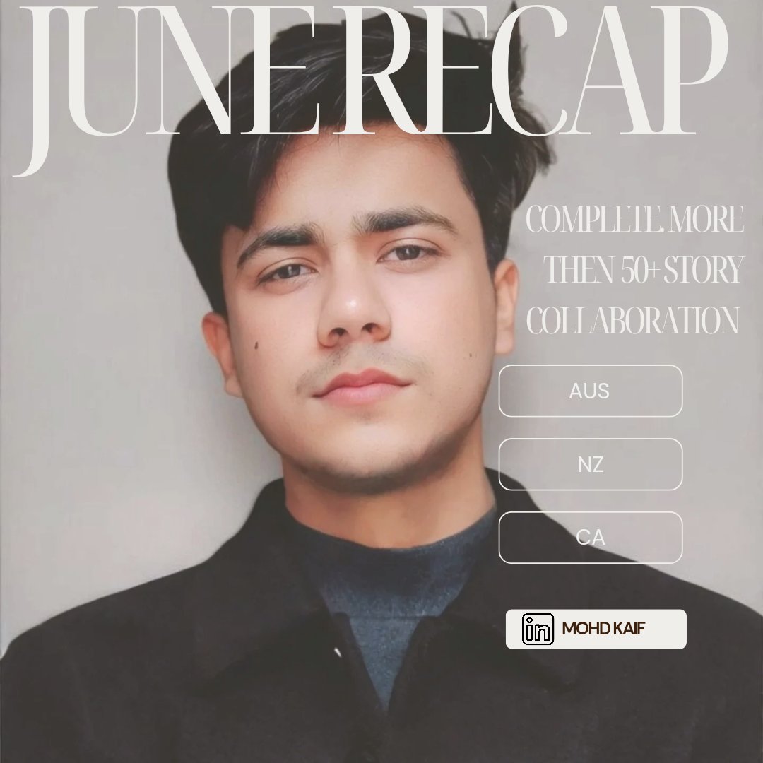 mohdkaif_04's tweet photo. June Recap 📈
50+ paid story campaigns
🇦🇺🇳🇿🇨🇦 across AUS, NZ &amp; Canada
Same-day approvals ✅
Payments within 10 minutes 💸
No chasing, no drama — just clean influencer marketing.

#InfluencerMarketing #JuneRecap #GrowthWithClarity https://t.co/BjoAjpGkT8
