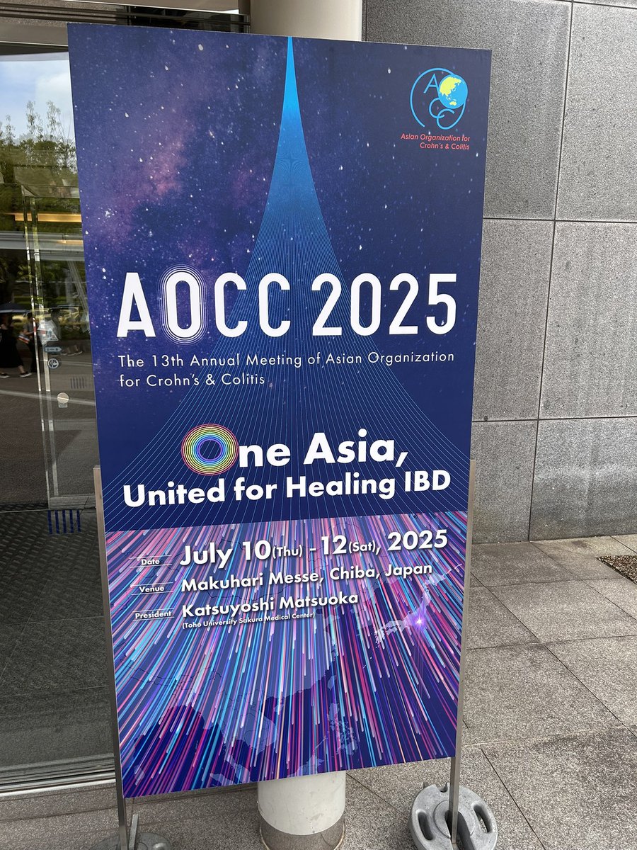 Shintaro Akiyama / ็งๅฑฑใๆ
ๅคช้ (@shintaroakiyam2) on Twitter photo Our final analysis of the PSC-IBD project was presented at <a href="/AOCC_2025/">The 13th Annual Meeting of AOCC</a>. This is the first Asian multicenter epidemiological study to assess the prevalence of PSC among IBD patients in Asian hospitals. We will soon submit it for publication. One Asia, United for Healing IBDโ๏ธ Our final analysis of the PSC-IBD project was presented at <a href="/AOCC_2025/">The 13th Annual Meeting of AOCC</a>. This is the first Asian multicenter epidemiological study to assess the prevalence of PSC among IBD patients in Asian hospitals. We will soon submit it for publication. One Asia, United for Healing IBDโ๏ธ