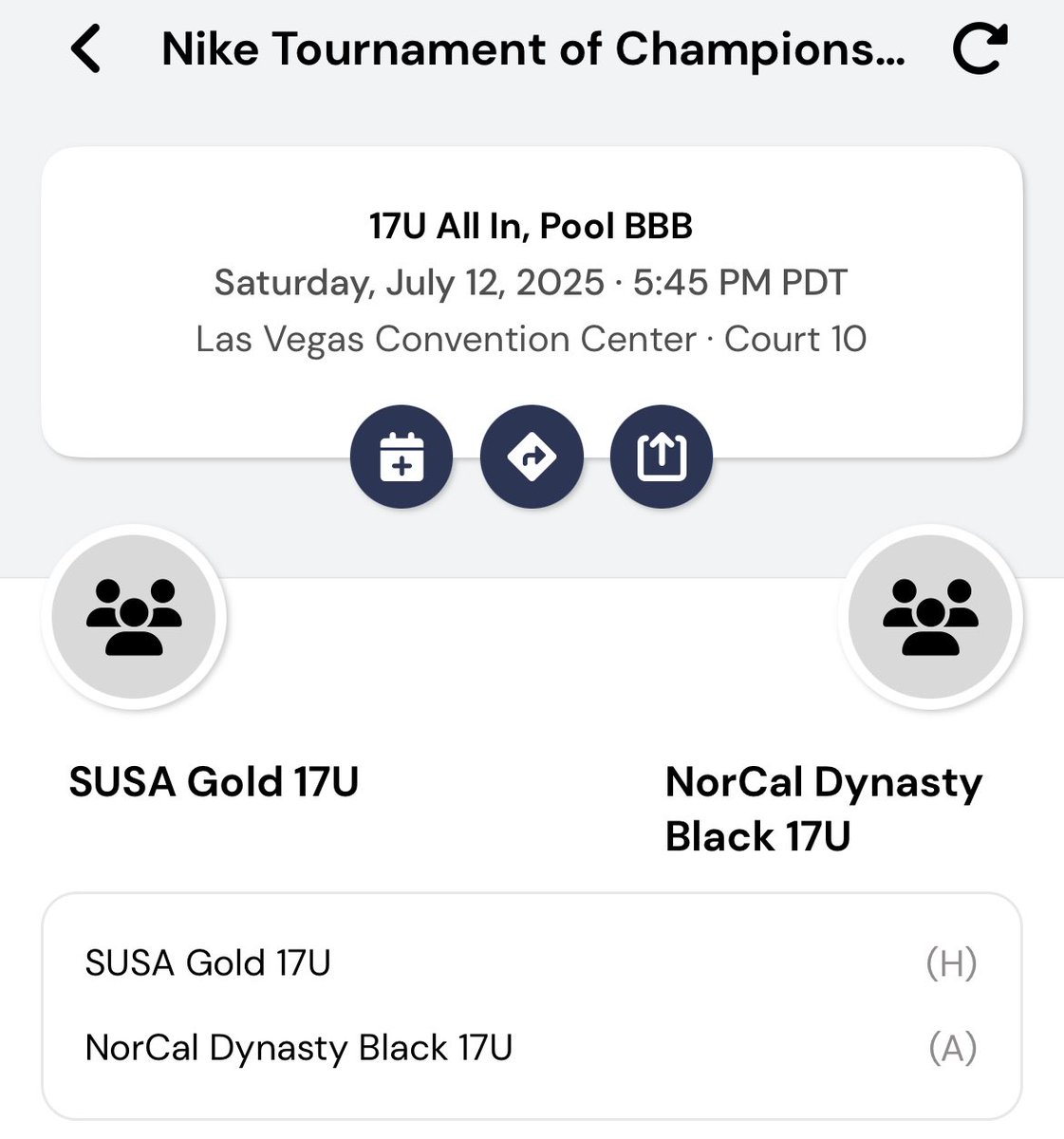 Scott Tedmon (@coachtedmon) on Twitter photo Lady NorCal Dynasty Black blasts Sagebrush Hoops Orange 54-11 today <a href="/niketoc/">Nike Tournament of Champions</a> in Las Vegas. On Saturday, Coach Tom Tran’s crew takes on All In Elite National at 3:15 pm and SUSA Gold at 5:45 pm. Keep it rolling, NC Dynasty Black! <a href="/CoachT2NCD/">Tom Tran</a> <a href="/MissHaleySmith/">Haley Smith 🏀3⭐️G/W🏐OH 🏊🏻♀️</a> <a href="/LaurenHarrisBB/">Lauren Harris '26 🏀 PG/SG | 4.1 gpa</a> Lady NorCal Dynasty Black blasts Sagebrush Hoops Orange 54-11 today <a href="/niketoc/">Nike Tournament of Champions</a> in Las Vegas. On Saturday, Coach Tom Tran’s crew takes on All In Elite National at 3:15 pm and SUSA Gold at 5:45 pm. Keep it rolling, NC Dynasty Black! <a href="/CoachT2NCD/">Tom Tran</a> <a href="/MissHaleySmith/">Haley Smith 🏀3⭐️G/W🏐OH 🏊🏻♀️</a> <a href="/LaurenHarrisBB/">Lauren Harris '26 🏀 PG/SG | 4.1 gpa</a>