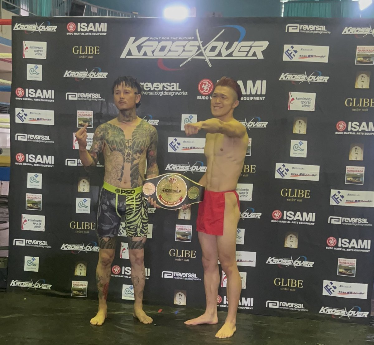 計量クリア
明日は必ずこのベルト持って帰るぜ
応援よろゴング！