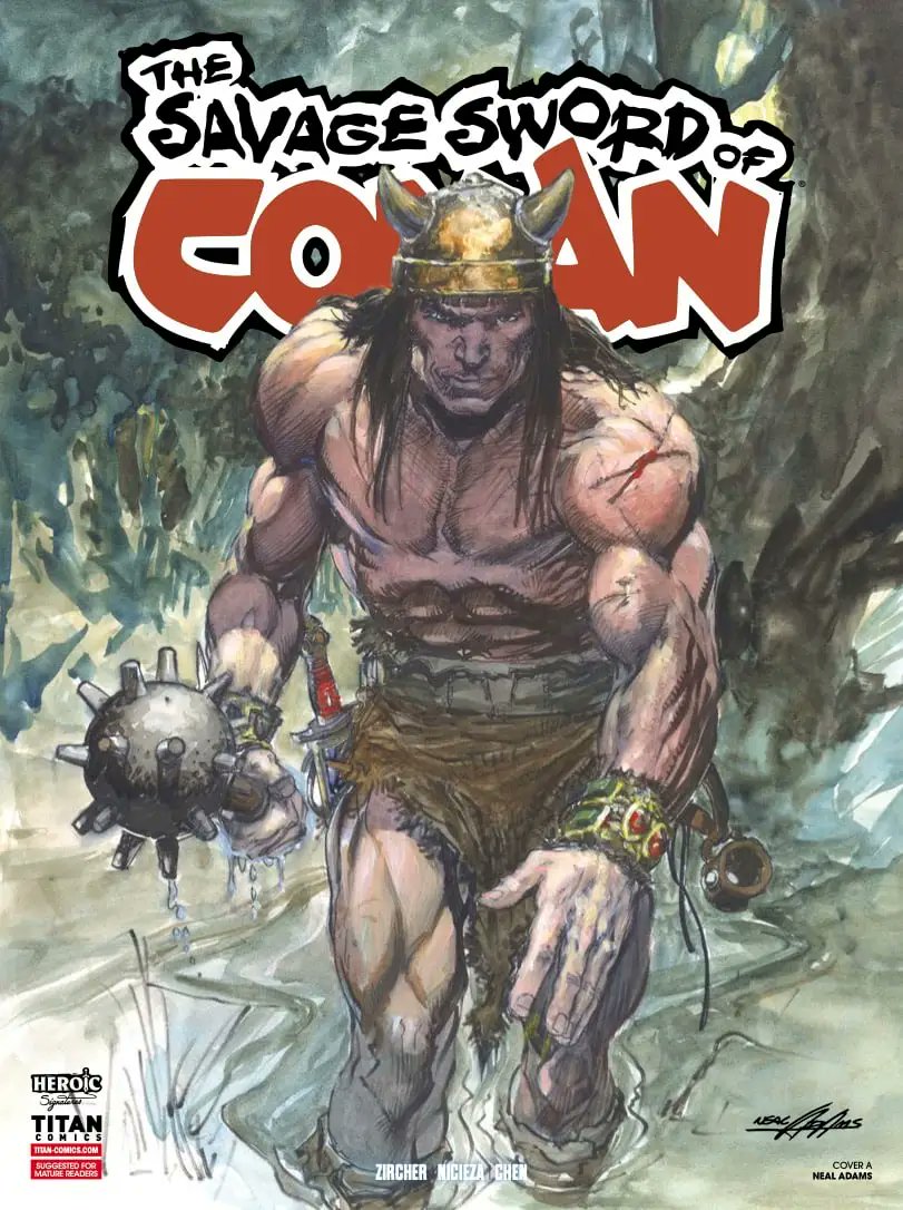 Lordoflek's tweet image. the latest Savage Sword of Conan from @ComicsTitan gives us the best of what the magazine can be. @PatrickZircher gives us a Valeria who is beautiful, frustrating, entirely capable and irrational. He gives us a Valeria we need to see more of.