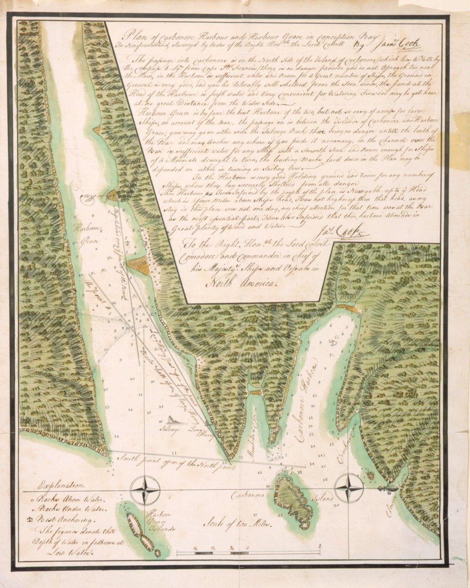 NatMuseumRN's tweet image. 🗓️ #OnThisDay-12 July 1771-HMS Endeavour returned from a 3-year voyage under Lt James Cook RN.
What began as a mission to observe Venus ended with the charting of New Zealand & Australia's east coast & a new era of Royal Navy exploration.
📷 Cook chart
bit.ly/3nZHXeD