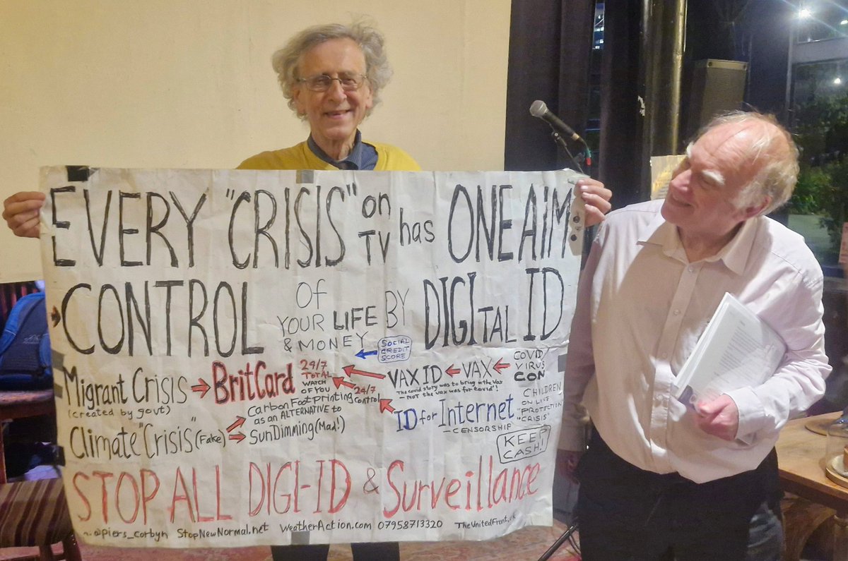 Piers_Corbyn's tweet photo. #MontyTard/#Together (with #BillGates) attacking one self-identifying group [#trans now but a religion, or what Next?] in an #attention - seeking clearly deliberate arrest game to exploit the #Freedom brand to make money, is a disgrace! 
It's not fighting for freedom against WEF diktats but a controlled opp Con to draw people away from REAL Resistance! 

The biggest threat to #FreeSpeech and all freedom is DIGital-ID/ #BritCard with programmable Digi-Currency.  We're developing imaginative united action campaigns to #BreakBitCard! 
This is NOT the #Together (WithBillGates and #MontyTard) campaign for #DigiRIGHTS - ie IN the DigiPrison; which is a (classic) controlled opp game to help BRING IN DigiID CONTROL of your life.
If you want to Join our Real fightback get in touch on 07958 713320, #PiersCorbyn, or at BBC #TruthHour Thurs 1-2pm. 

**For excellent analysis of #together FakeFreedom controlled Opp please go to:
https://t.co/MIoRSnhQsM 

Please RETWEET this post. 
Thank you!