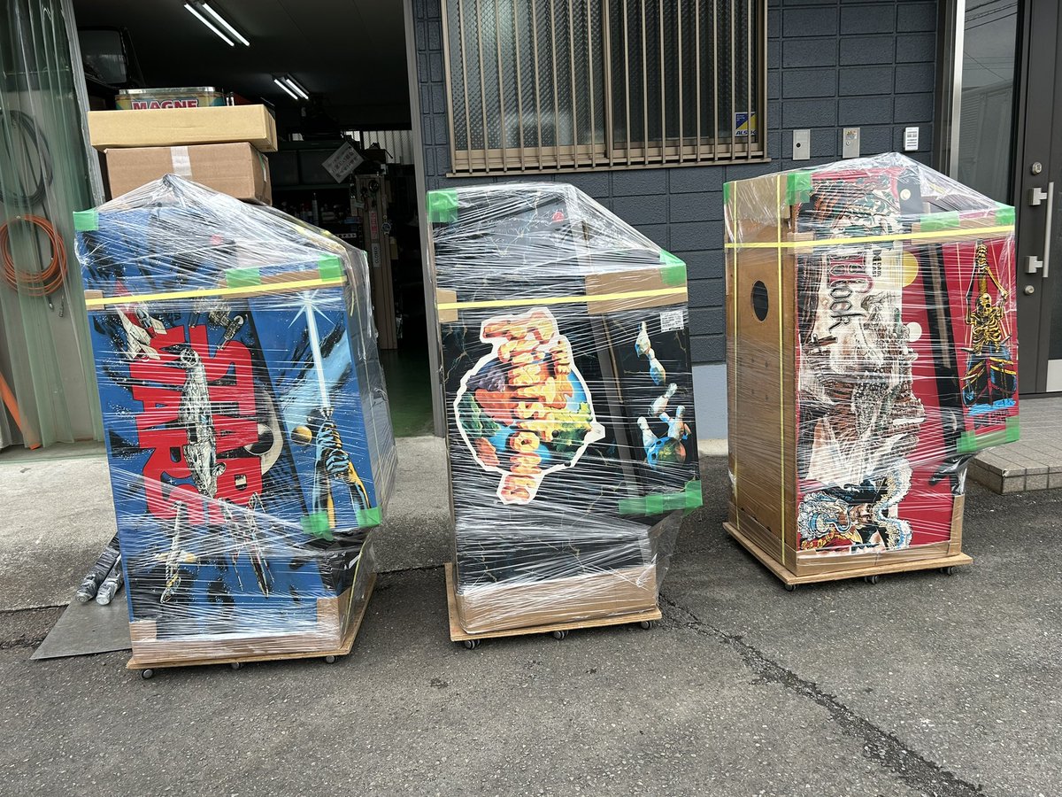 BK20004's tweet image. 新築の個人宅に3台　出荷準備完了。