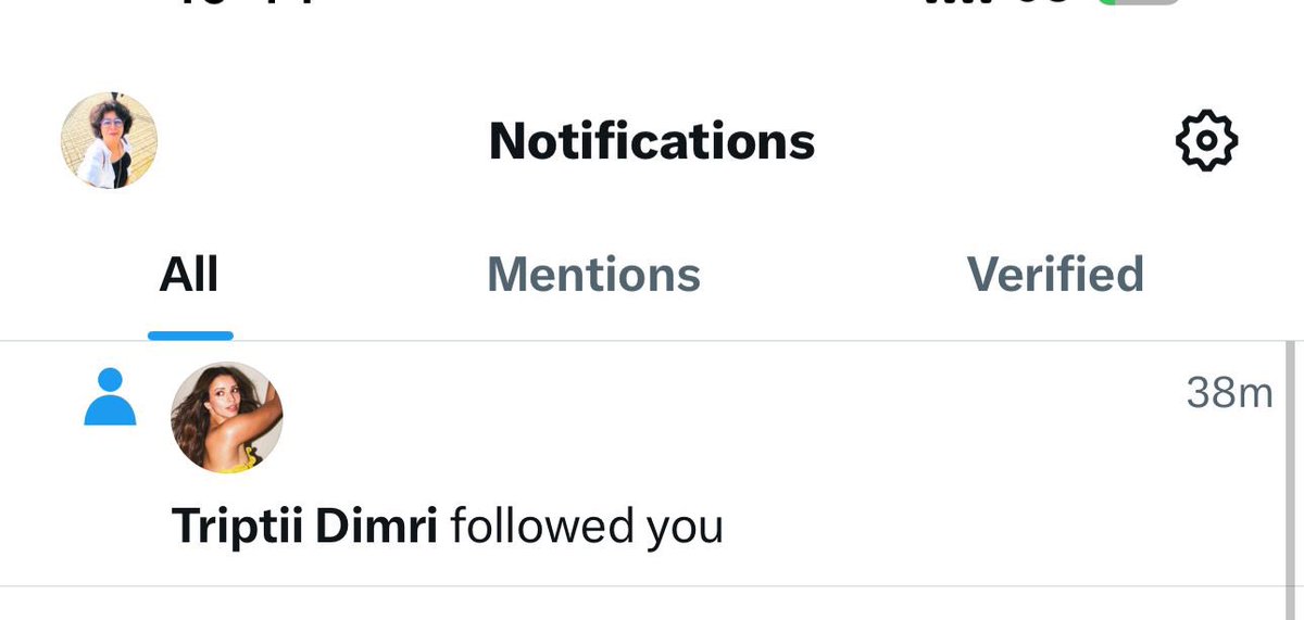 Neelima Kulkarni (@starneelima) on Twitter photo Woke up to this.. Thanks a ton <a href="/tripti_dimri23/">Triptii Dimri</a> for following me...
National Crush🥰🥰❤️❤️
#triptidimri #dhadak2 Woke up to this.. Thanks a ton <a href="/tripti_dimri23/">Triptii Dimri</a> for following me...
National Crush🥰🥰❤️❤️
#triptidimri #dhadak2
