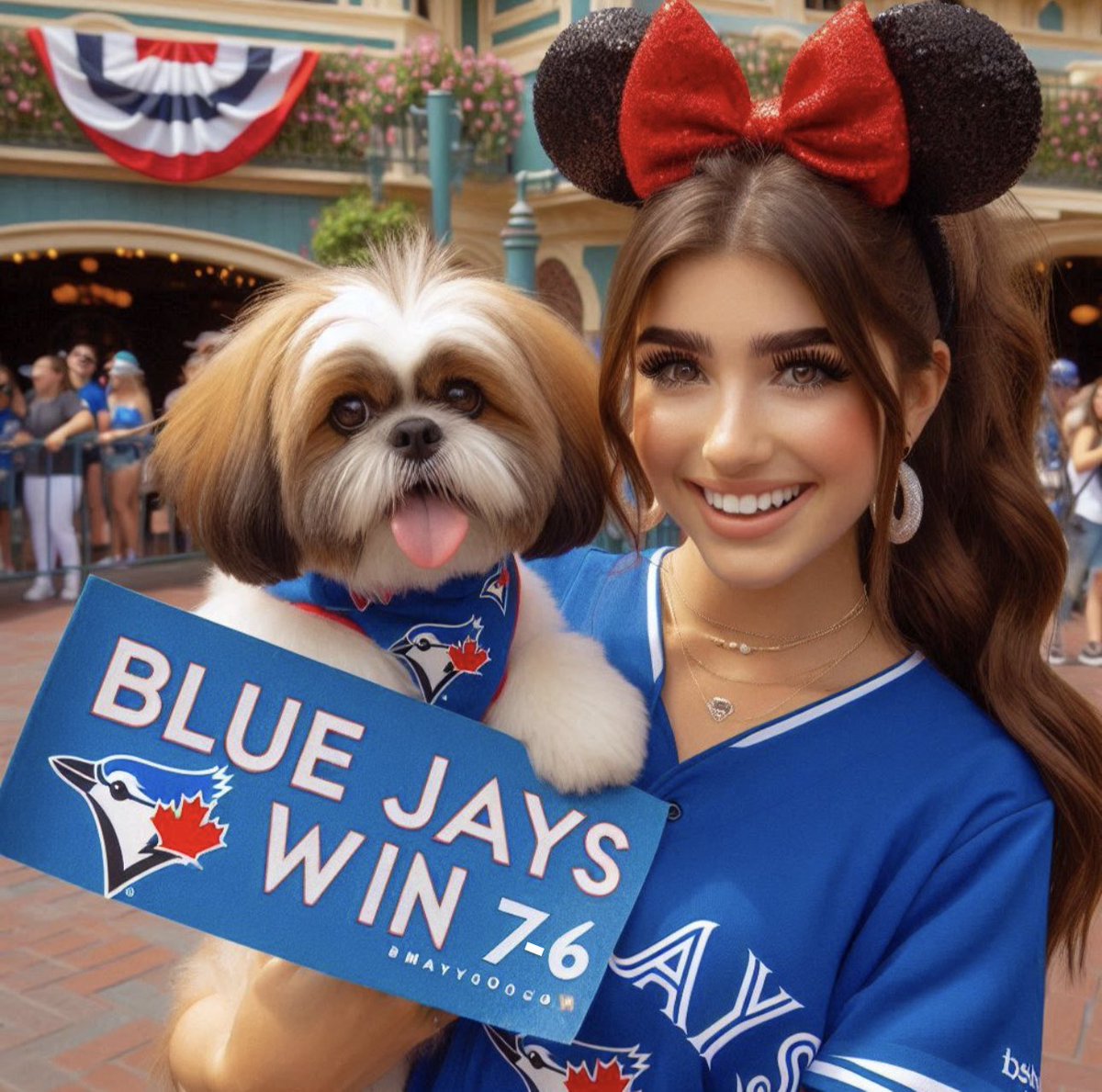 Blue Jays Win 7-6 #LightsUpLetsGo