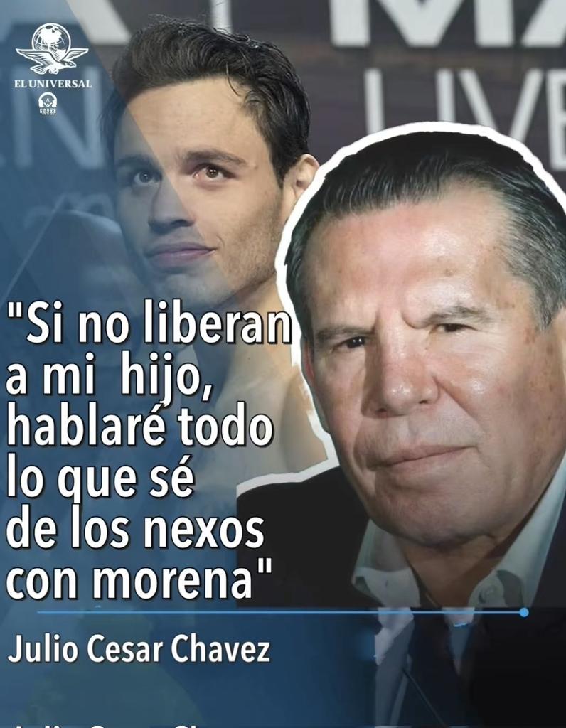 Y Julio César Chávez puso a parir a Morena Corrupta 😂