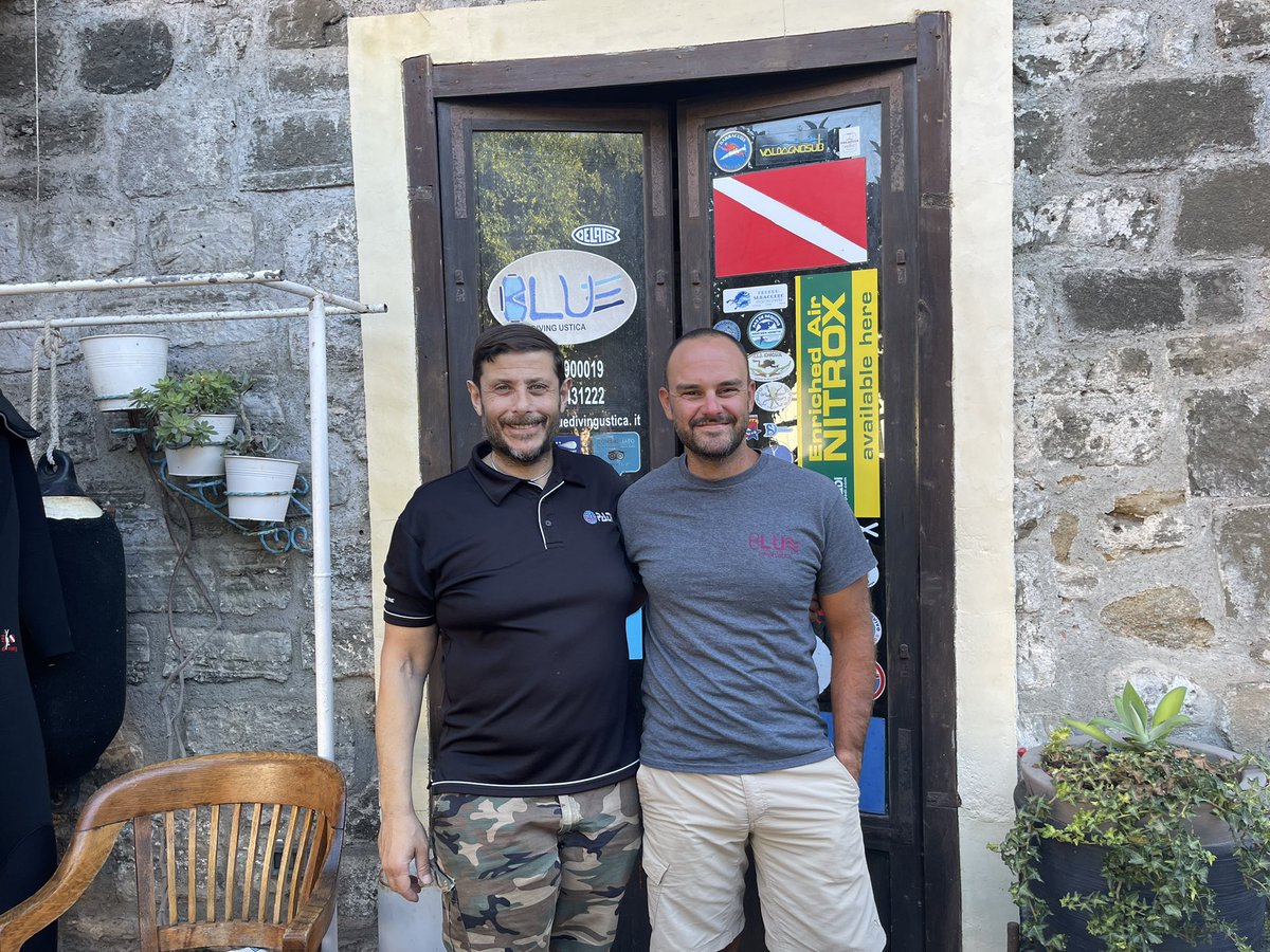 Meeting con Mistet Jump Centro PADI 5 Star a Ustica! #gogogo #padipeople
