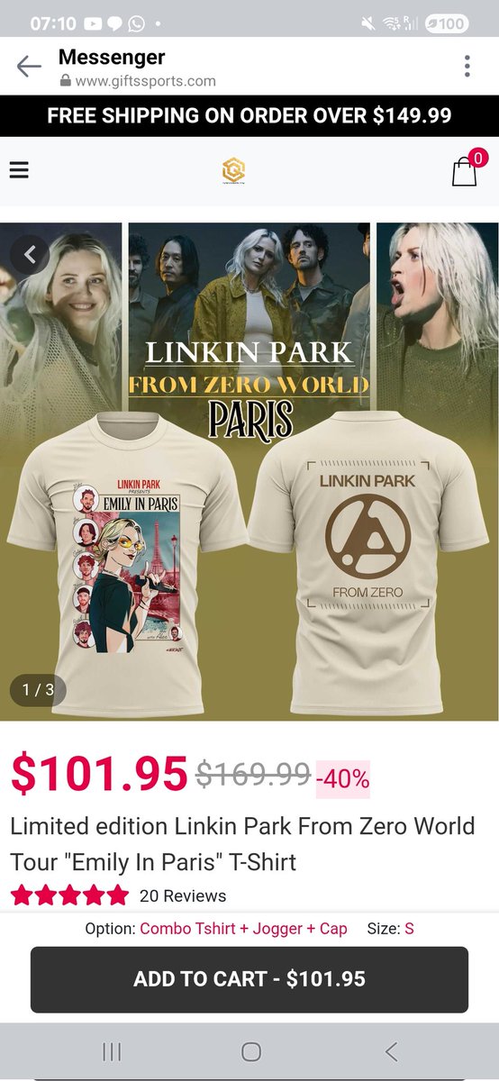 ValeriaFavoccia's tweet image. Some of you sent me these, THOSE ARE SCAM!
I've never gave my permission to make these & I'm NOT selling anything about this art! I GAVE FOR FREE prints or traded them for bracelets yesterday, DO NOT FEED THE SCAMM3RS PLEASE 🙏
(Can u help spread the world @LPLive @LPFanCorner ?)