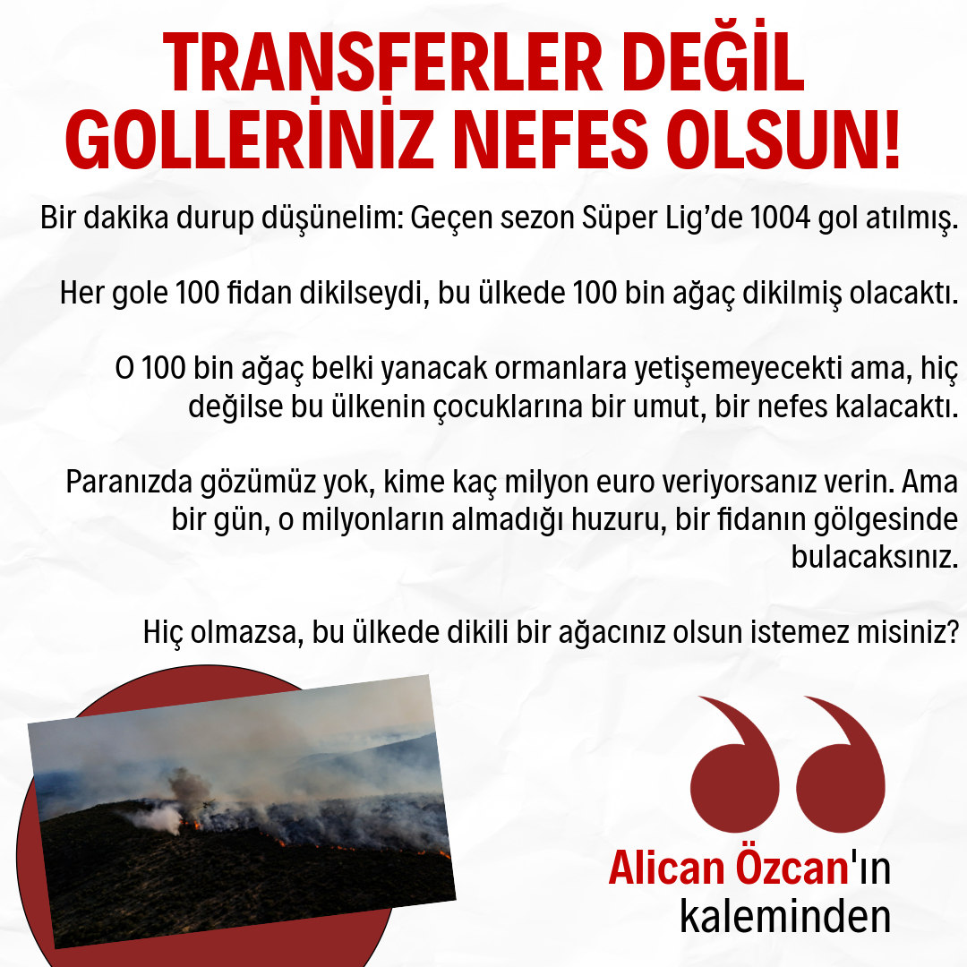 GazeteNefesSpor (@gazetenefesspor) on Twitter photo ✍️<a href="/alicanozcan_/">Alican Özcan</a> yazdı
💬"Brezilya basınında bir haber çıktı önüme, durdum. Durmak zorunda kaldım.
Alt lig takımlarından Perolas Negras, 2023’ten beri attıkları her gol için 100 fidan dikiyormuş. 18 bin ağaç dikmişler, projeyi okul çocuklarına, kulüp çalışanlarına, köylüye kadar ✍️<a href="/alicanozcan_/">Alican Özcan</a> yazdı
💬"Brezilya basınında bir haber çıktı önüme, durdum. Durmak zorunda kaldım.
Alt lig takımlarından Perolas Negras, 2023’ten beri attıkları her gol için 100 fidan dikiyormuş. 18 bin ağaç dikmişler, projeyi okul çocuklarına, kulüp çalışanlarına, köylüye kadar