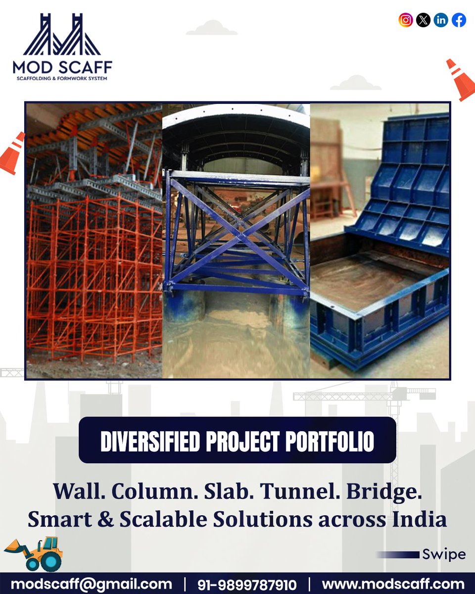 ModscaffIndia's tweet image. 🎉 Celebrating 25 Years of Vision, Strength &amp;amp; Innovation! 🏗

🏭 3 cutting-edge plants
✅ ISO 9001:2015 certified

🌐 modscaff.com 
📱 +91-9899787910

#25YearsOfModScaff #ModScaff #ManojSachdeva #ScaffoldingIndia #BuildingIndia
#EngineeringExcellence