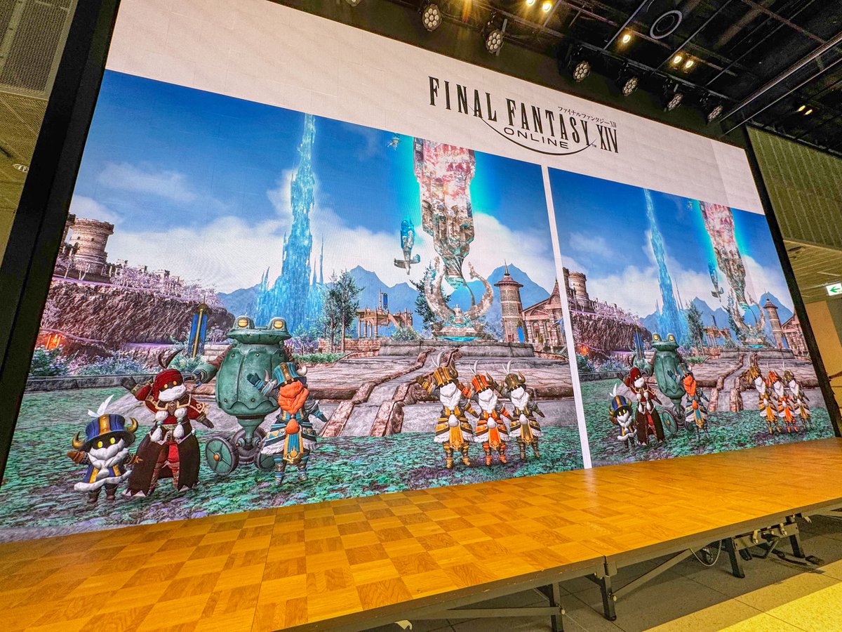 squareenix_jp's tweet image. 【イベント情報】
「ファイナルファンタジーXIV #光の納涼祭 in 渋谷サクラステージ 」開催中🌟
⚔️なりきりフォトスポット
大型サイネージを使った"光の戦士になりきれる"フォトスポットが登場!
日替わりで撮影できるキャラクターが変わるので、そちらもお楽しみに🌻
🌐sqex.to/Wx5Td