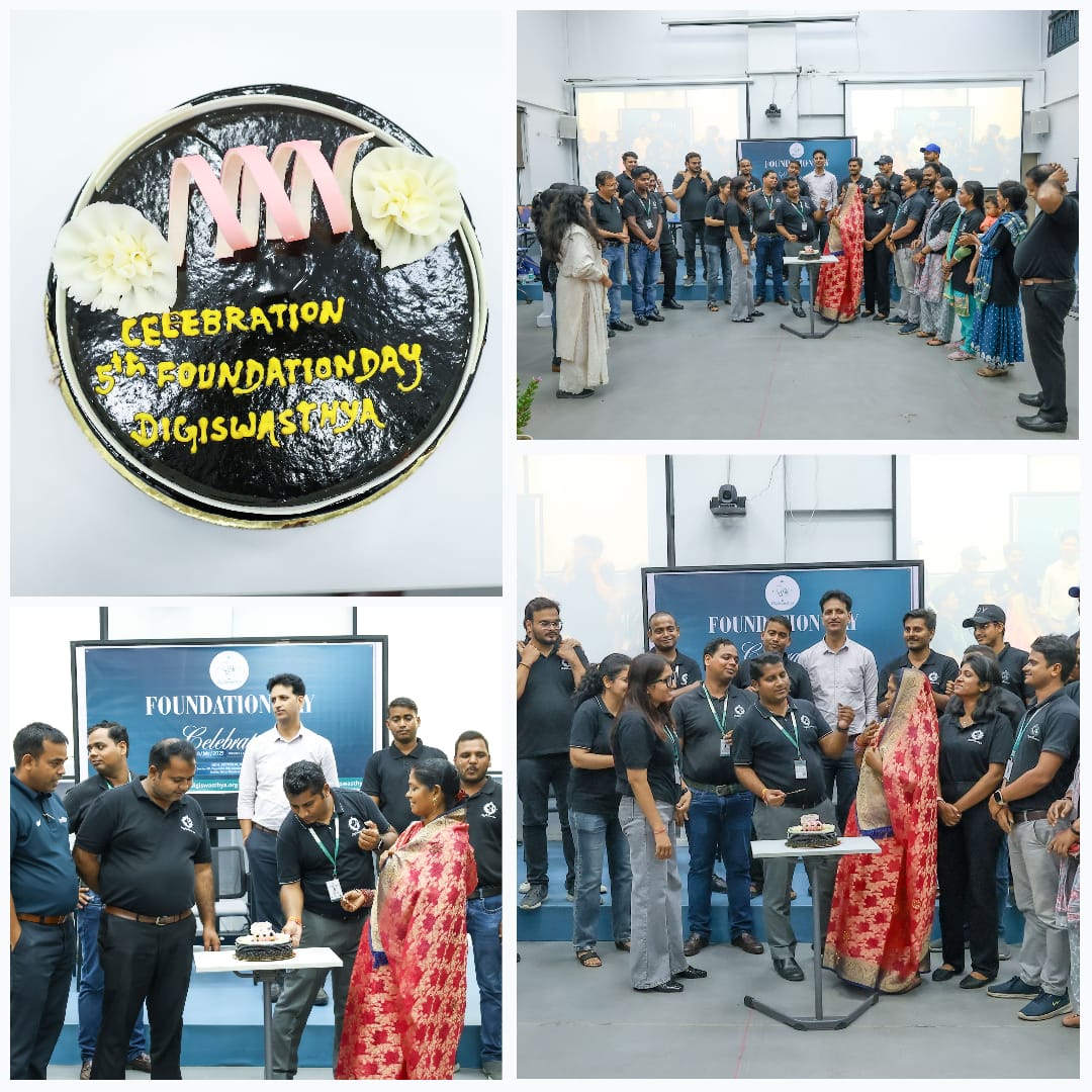 DigiSwasthya Foundation (@digiswasthya) on Twitter photo DigiSwasthya Foundation Turns 5! 🎉
On 8th July 2025, we proudly celebrated five years of DigiSwasthya Foundation’s journey — a journey rooted in the belief that quality healthcare is a right, not a privilege.
#DigiSwasthyaAt5 #RuralHealthcare #TelemedicineIndia #SocialImpact DigiSwasthya Foundation Turns 5! 🎉
On 8th July 2025, we proudly celebrated five years of DigiSwasthya Foundation’s journey — a journey rooted in the belief that quality healthcare is a right, not a privilege.
#DigiSwasthyaAt5 #RuralHealthcare #TelemedicineIndia #SocialImpact