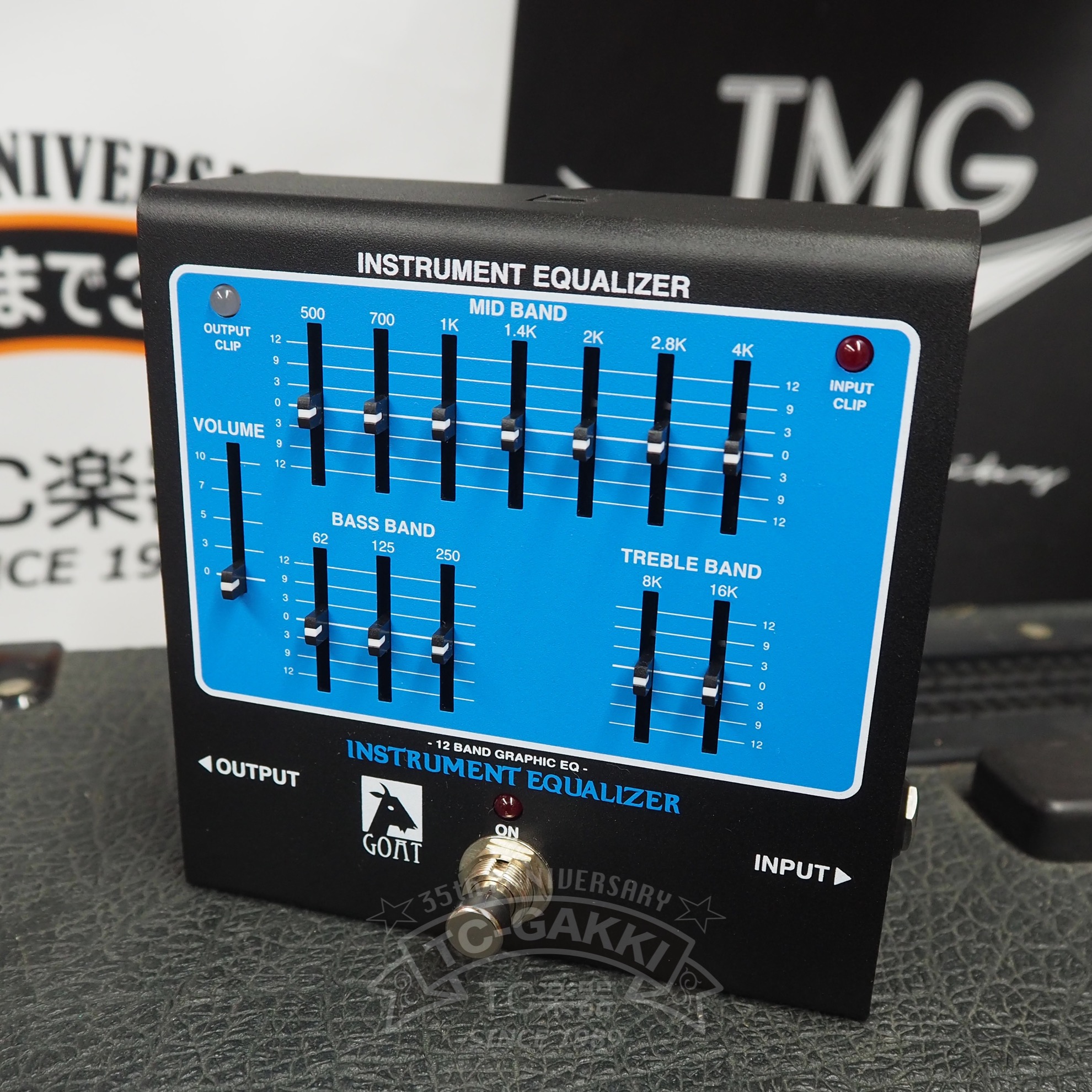 GOAT BLUE SERIES INSTRUMENT EQUALIZER ギター goat blue instrument