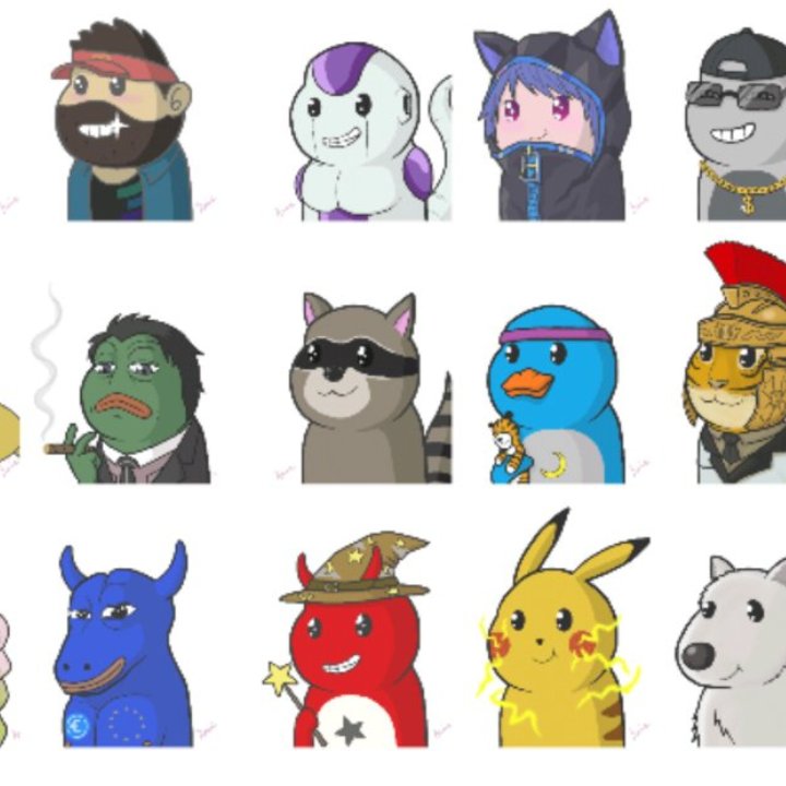 ✨ snapped 

There's a koon, frieza , and Pikachu