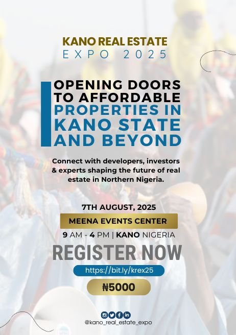 KREX_25's tweet photo. 🏘️ From Sabon Gari to Kofar Ruwa… every street in Kano tells a story.

Let’s build homes that tell new ones.

Join us at the Kano Real Estate Expo 2025 – where community meets construction.

#BuildKano #KanoRealEstateExpo #UrbanDevelopment #7thAugust2025

https://t.co/ndOfZlYeEZ https://t.co/xWryy6cwMP