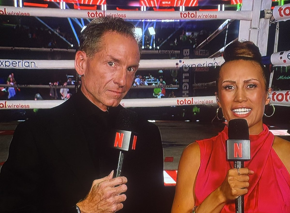 libservative (@libservativepod) on Twitter photo The Bud Light version of <a href="/RealSkipBayless/">Skip Bayless</a> and A.I. <a href="/MileyCyrus/">Miley Cyrus</a> hosting tonight’s fights #SerranoTaylor3 The Bud Light version of <a href="/RealSkipBayless/">Skip Bayless</a> and A.I. <a href="/MileyCyrus/">Miley Cyrus</a> hosting tonight’s fights #SerranoTaylor3