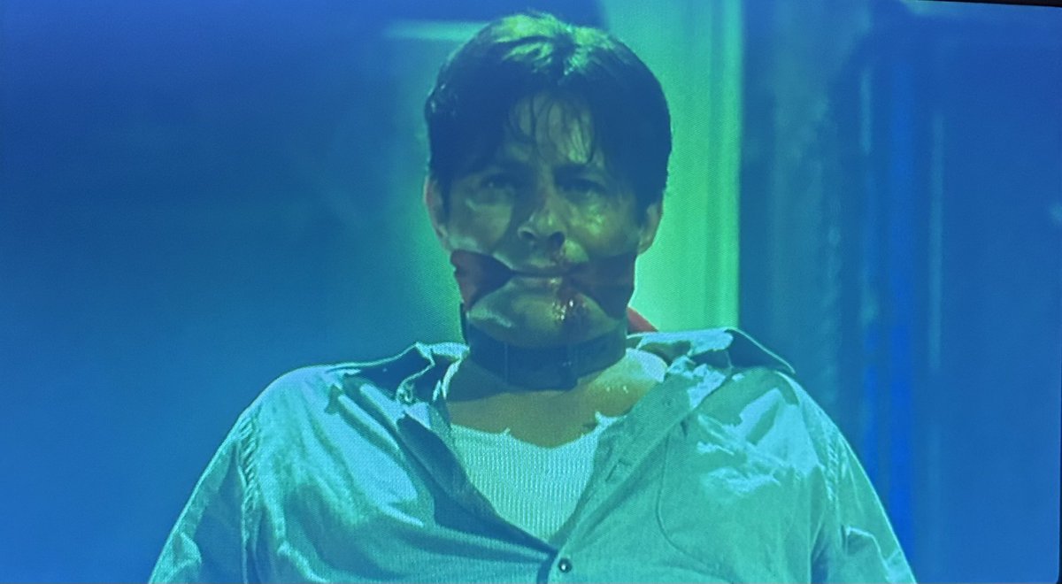 you think someone told hoffman to do all that or was he just feeling freaky that day?