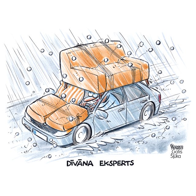 KarikaturaLv's tweet image. Vakar negaiss ar iespaidīga izmēra krusas graudiem plosījies Smiltenes novadā. Bojāti ēku jumti un automašīnas.
Kā tepat “X” raksta LTV laika ziņu redaktors @boms_tricis, vakardienas krusas ledus gabali pretendējot uz Latvijas rekordu. @lasilvportals
