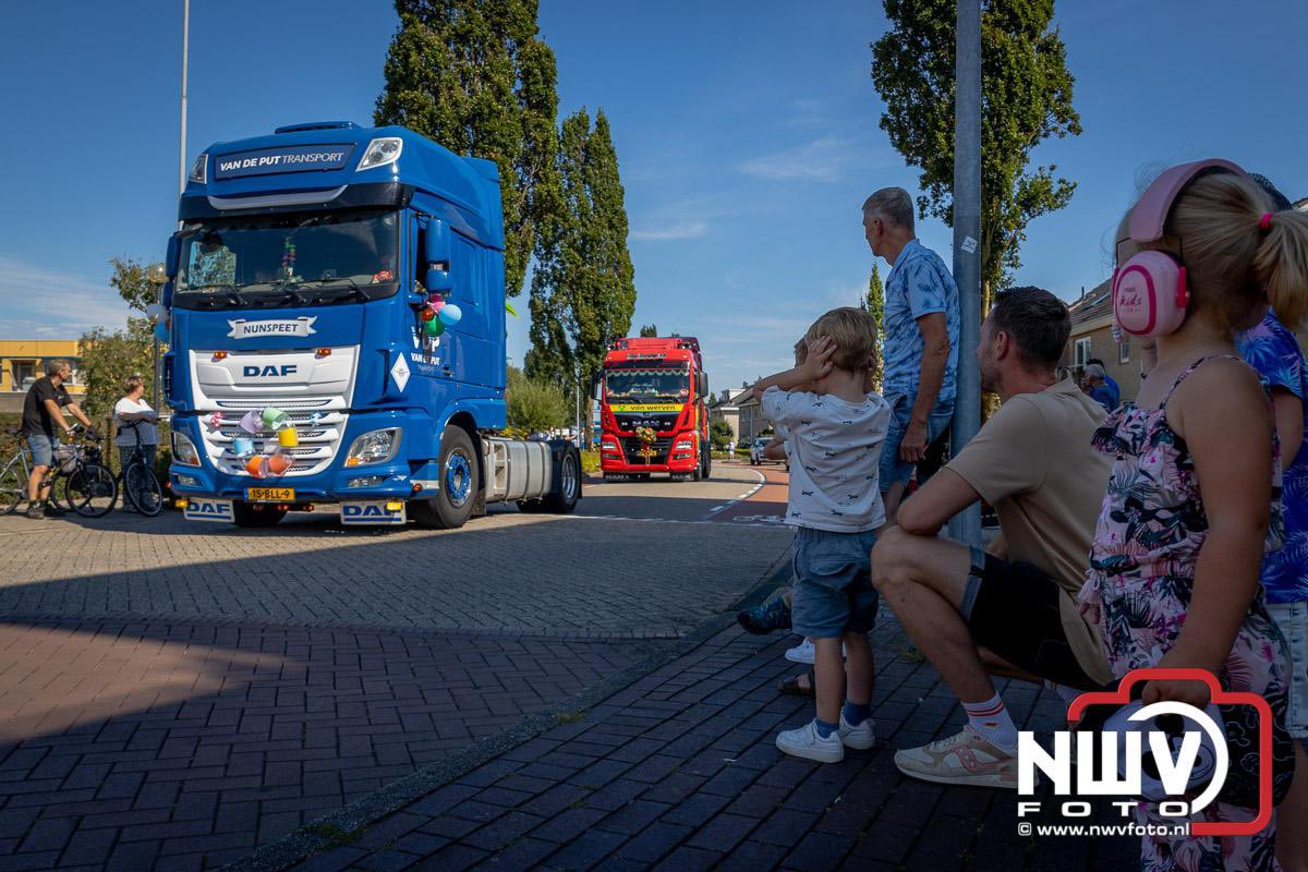 Vandaag wordt weer door de gemeente Oldebroek en Elburg de Truckrun Noord West Veluwe gereden , de route is te zien op FB.
