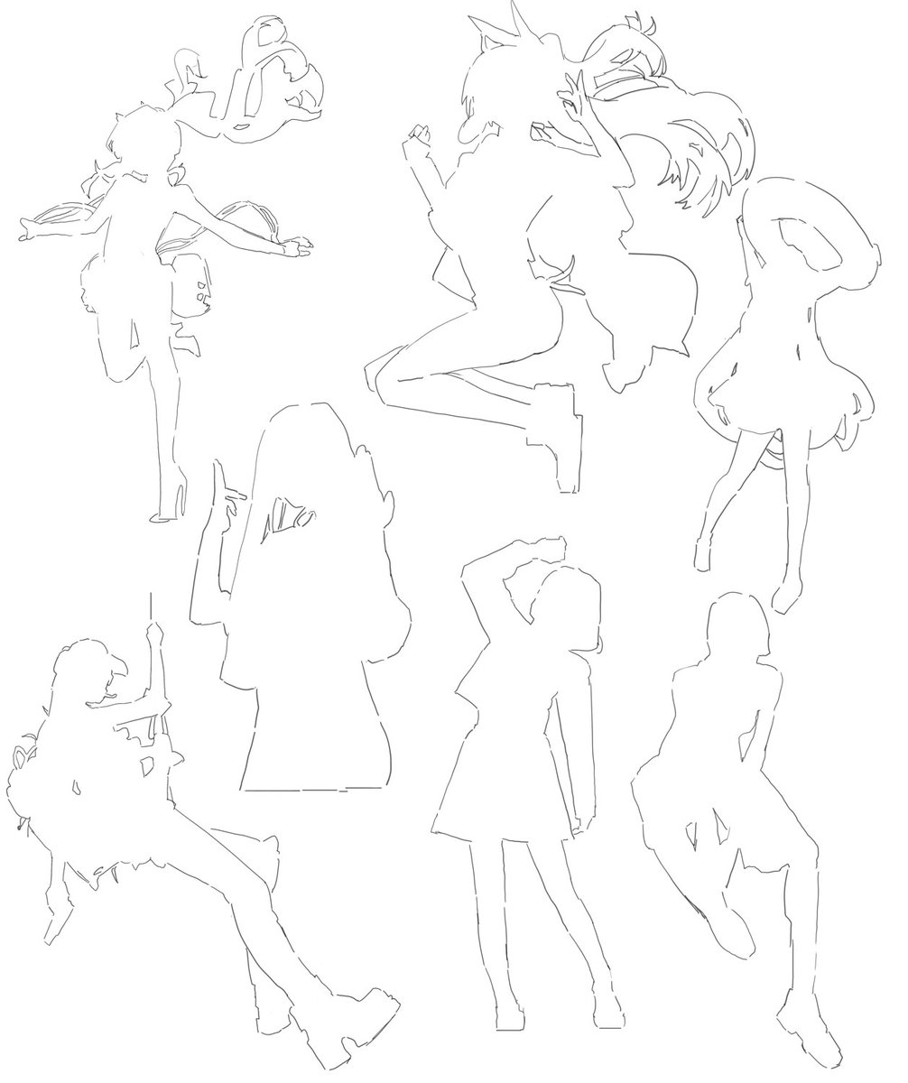 30_x_art's tweet image. 요즘 매일 하는 아웃라인? 실루엣? 크로키
