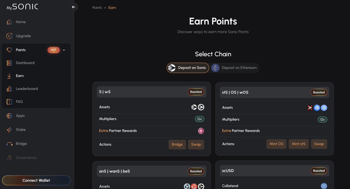 From0To10k's tweet photo. Si vous avez été actif sur l'écosystème @SonicLabs (staking, lending...), vous pouvez check le multiplicateur loyality de la saison 2.

✅ Checker : https://t.co/c1EGWGp3F8

Cela vous permettra de connaître la quantité de point accumulée pour le futur airdrop $S. https://t.co/4f7yg52B4V