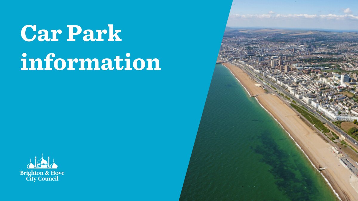 ☀️ We're expecting some hot weather today! ⛱️
The Lanes and Regency Square car parks are expected to fill early as will most parking close to the beach.
Consider using London Road car park which is a short stroll from the beach and shops.
#Brighton #beach #heatwave #Traffic