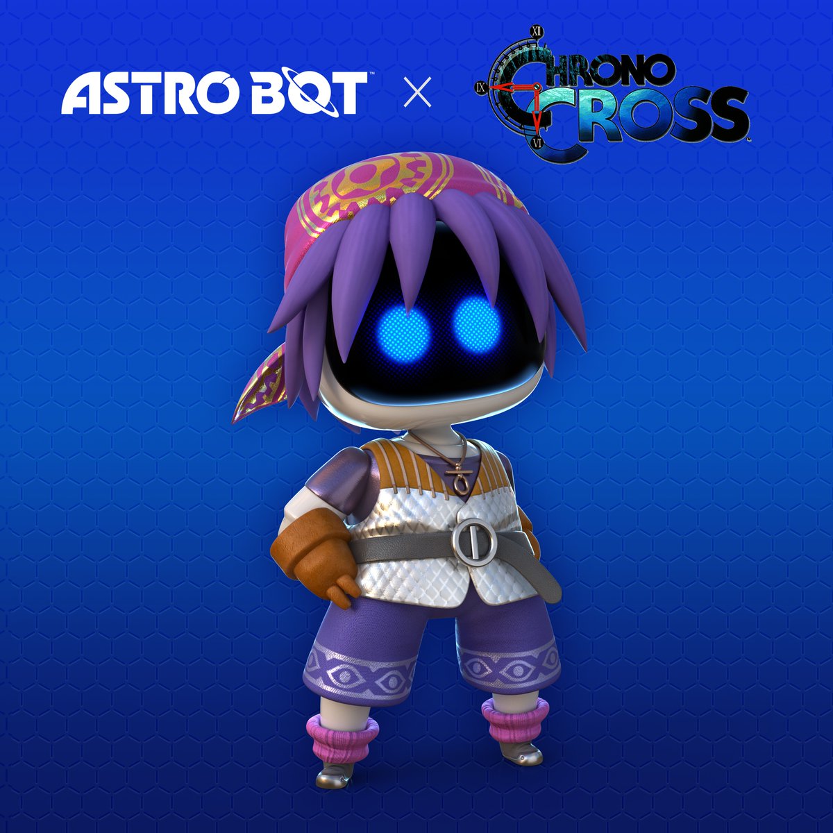 squareenix_jp's tweet image. 【コラボ情報‼】
『#アストロボット』に#スクエニ キャラが救出待機中🤖
🚀クラウド&セフィロス
🚀セルジュ
🚀2B
ぜひチェックしてくださいね👀✨