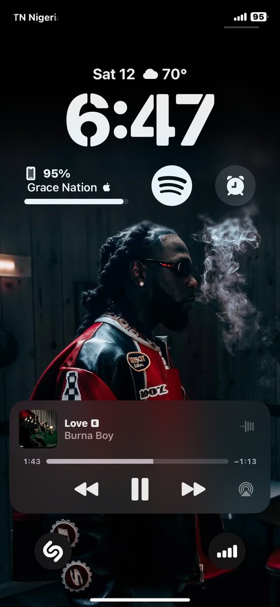 GRACENATION__'s tweet image. Is it that you no like @burnaboy music or you no dey hear English?