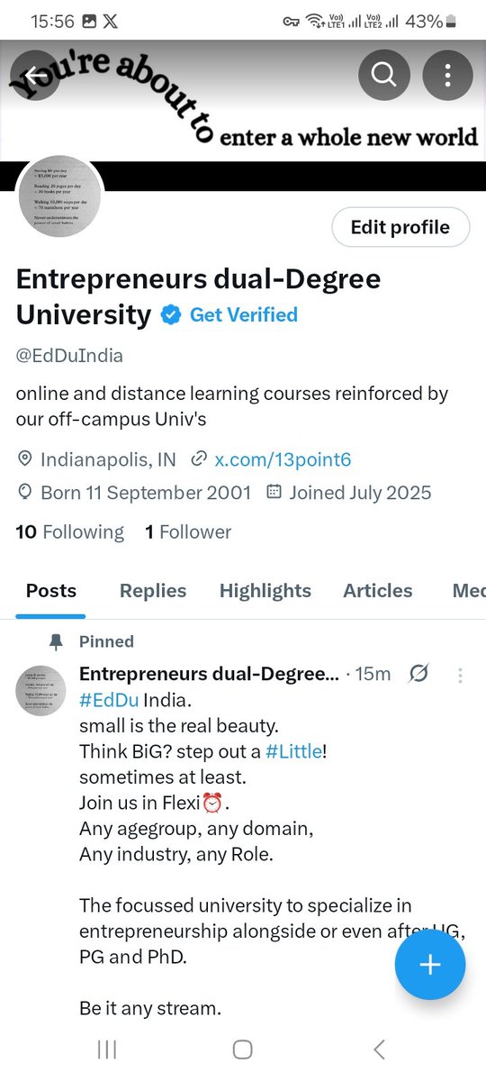 EdDuIndia's tweet photo. #eDDU India

Formidable COMBO
#RECK in tech
and
#DDUGU on Fenk
Simple sir Author, simple! https://t.co/MWUFhdjIvL