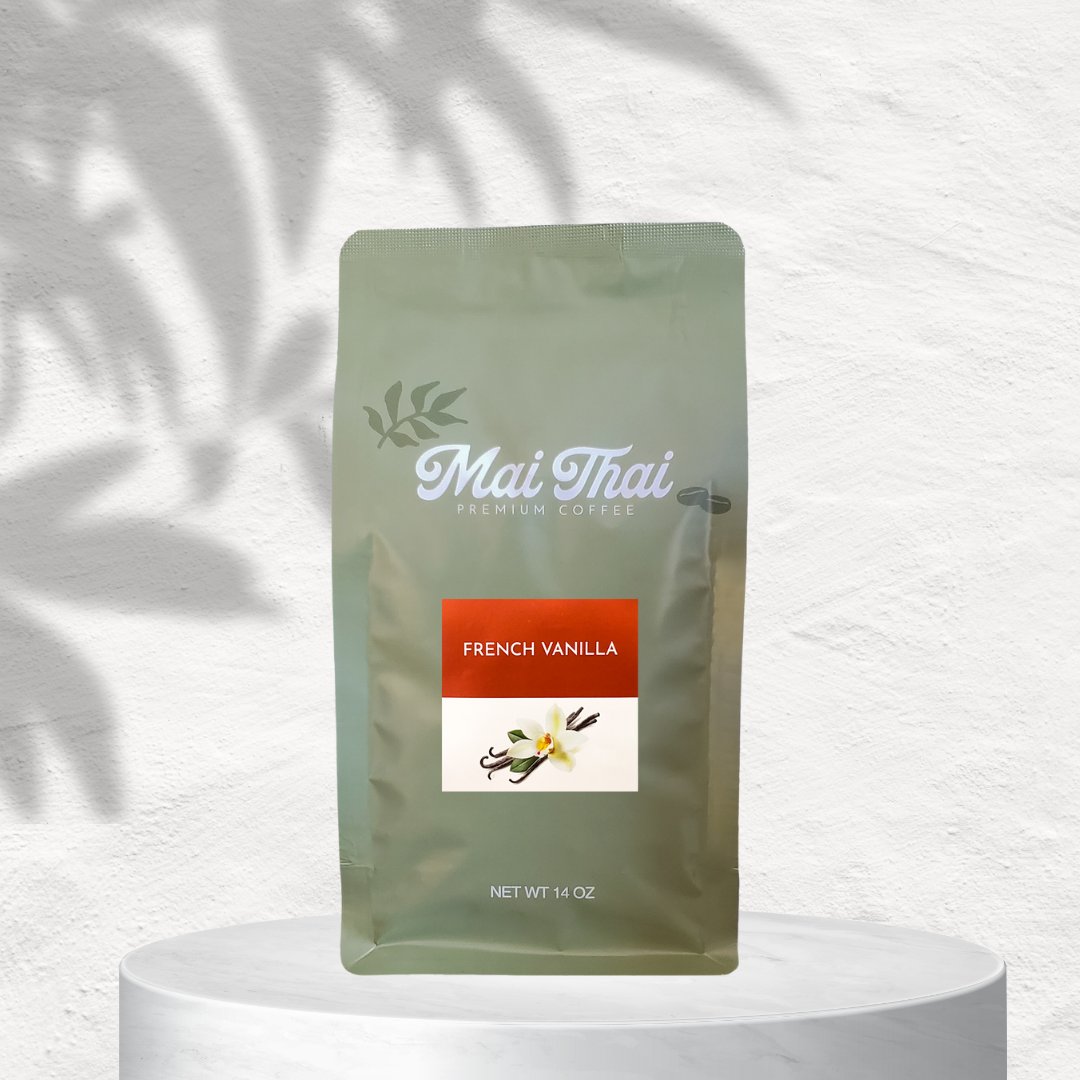 maithaicoffee's tweet photo. Some things never go out of style, like French vanilla coffee on a warm summer day.

Crafted from premium beans, our French Vanilla coffee offers a classic, smooth rich vanilla flavor.

Perfect hot or iced. It’s a summer favorite, any way you pour it. https://t.co/SojiB6tGaE