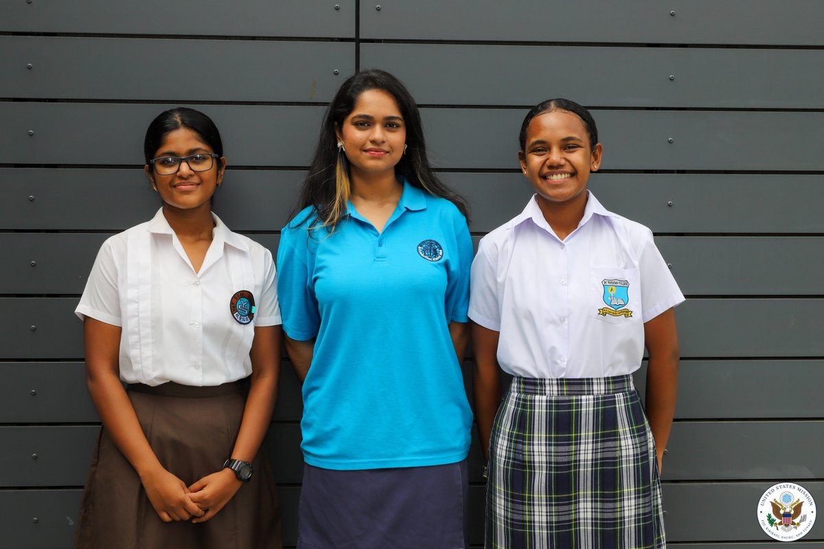 🇫🇯✈️🇺🇸 Wishing our 2025 #TechGirls, Aditi, Makereta, and Mahi a safe and exciting journey as they fly to the United States!  

May the experience help you all explore new ideas, build global friendships, and dive into a summer of science, technology, and discovery 😍